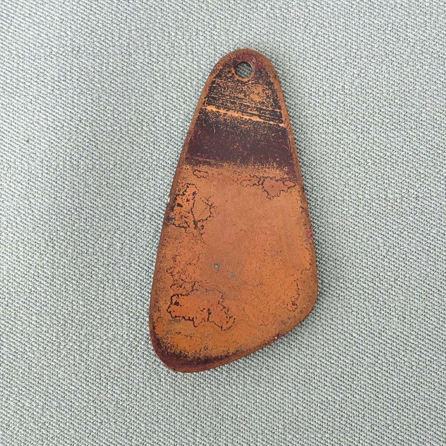 1970s Enamel Boho Pendant