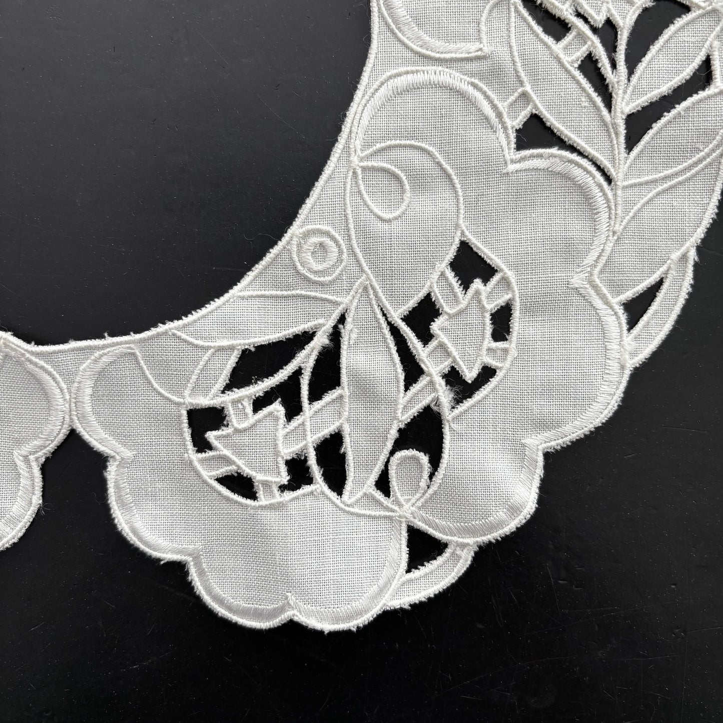 Antique 1920s Art Nouveau Detachable Openwork Collar