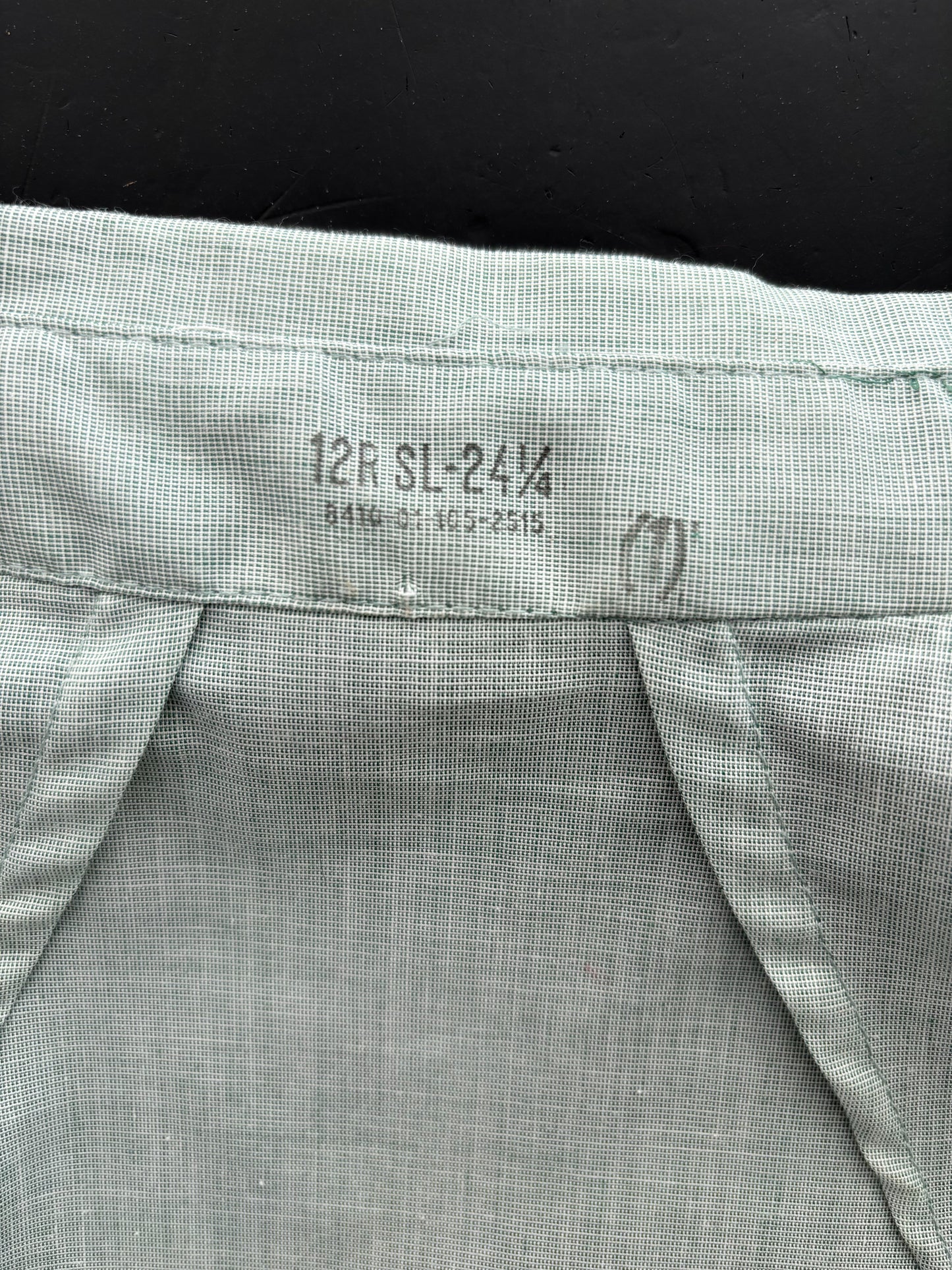 S/M | 1980 US Military Womens Long Sleeve Blouse