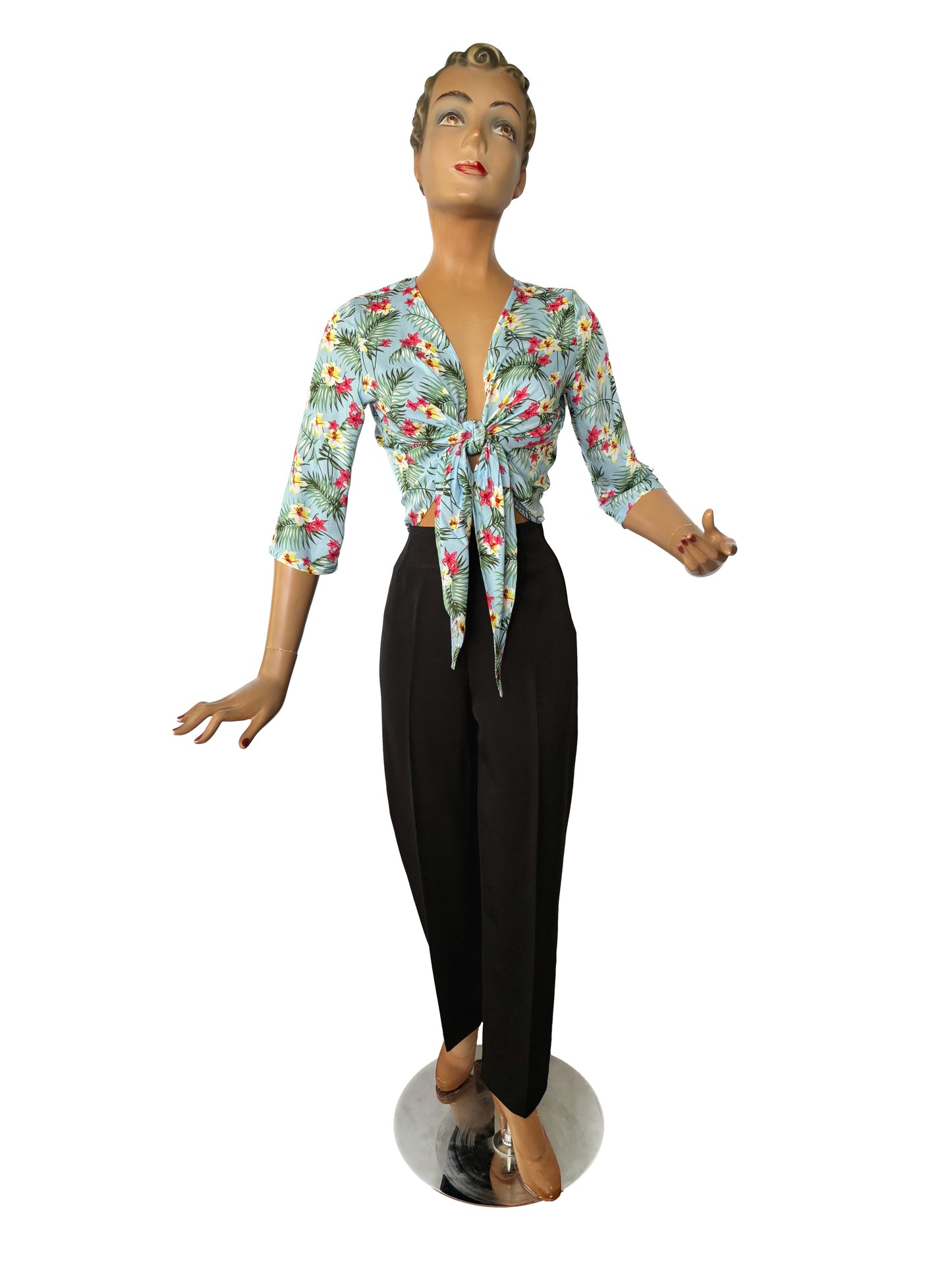 Sandy 1950s Tie Top