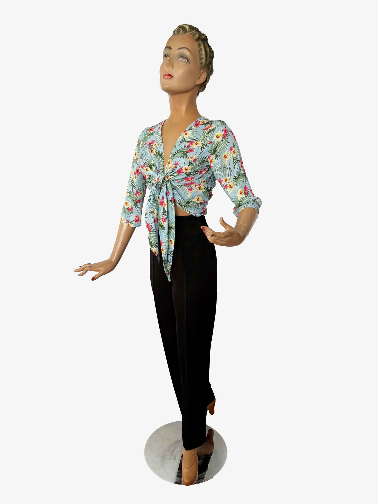 Sandy 1950s Tie Top
