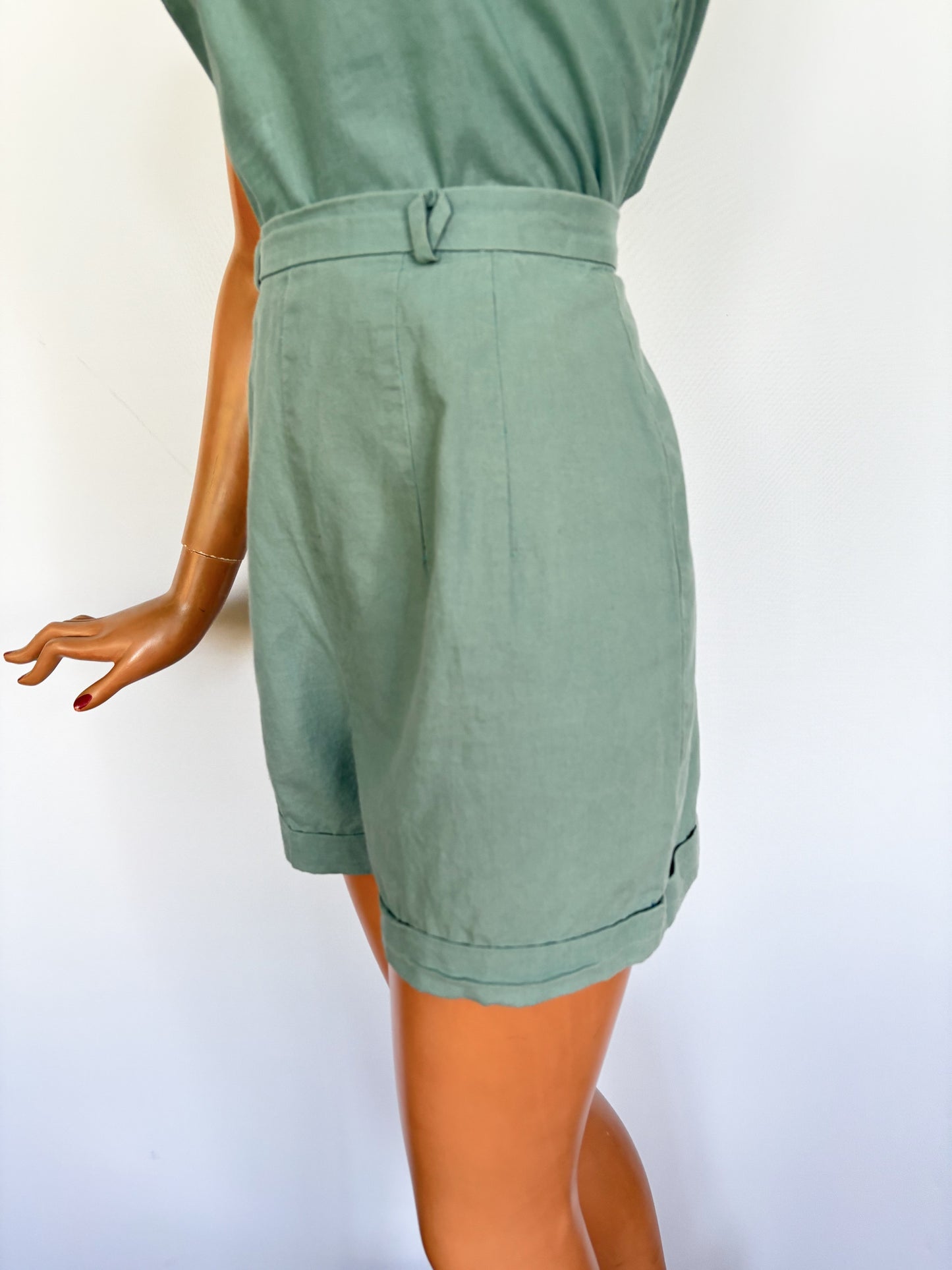 1940s/50s Style Cotton Beach Set | S