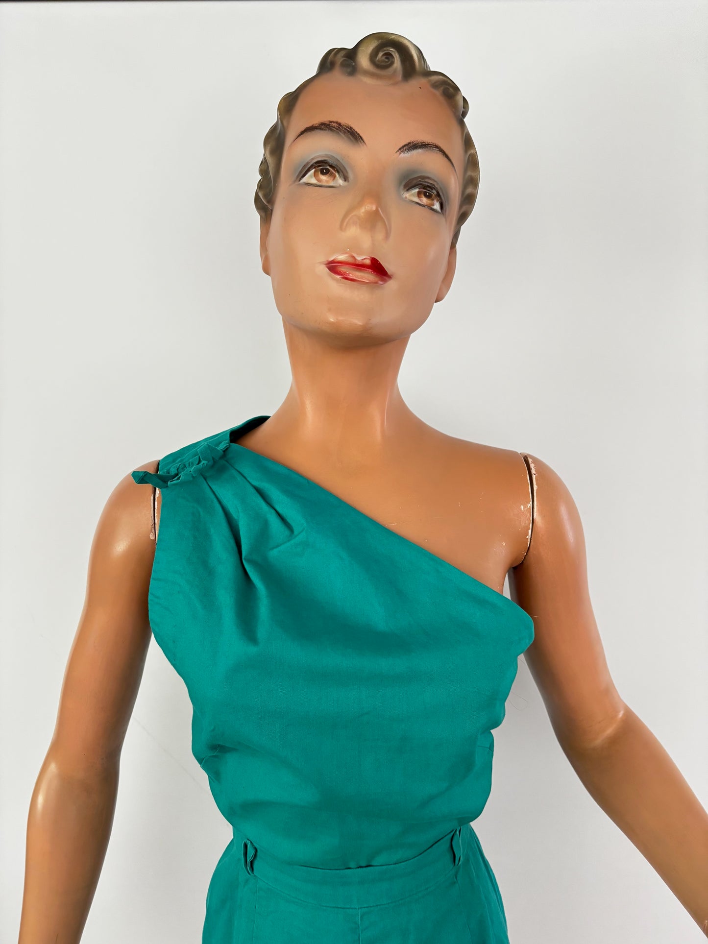 S | 1940s/50s Style Cotton Beach Set