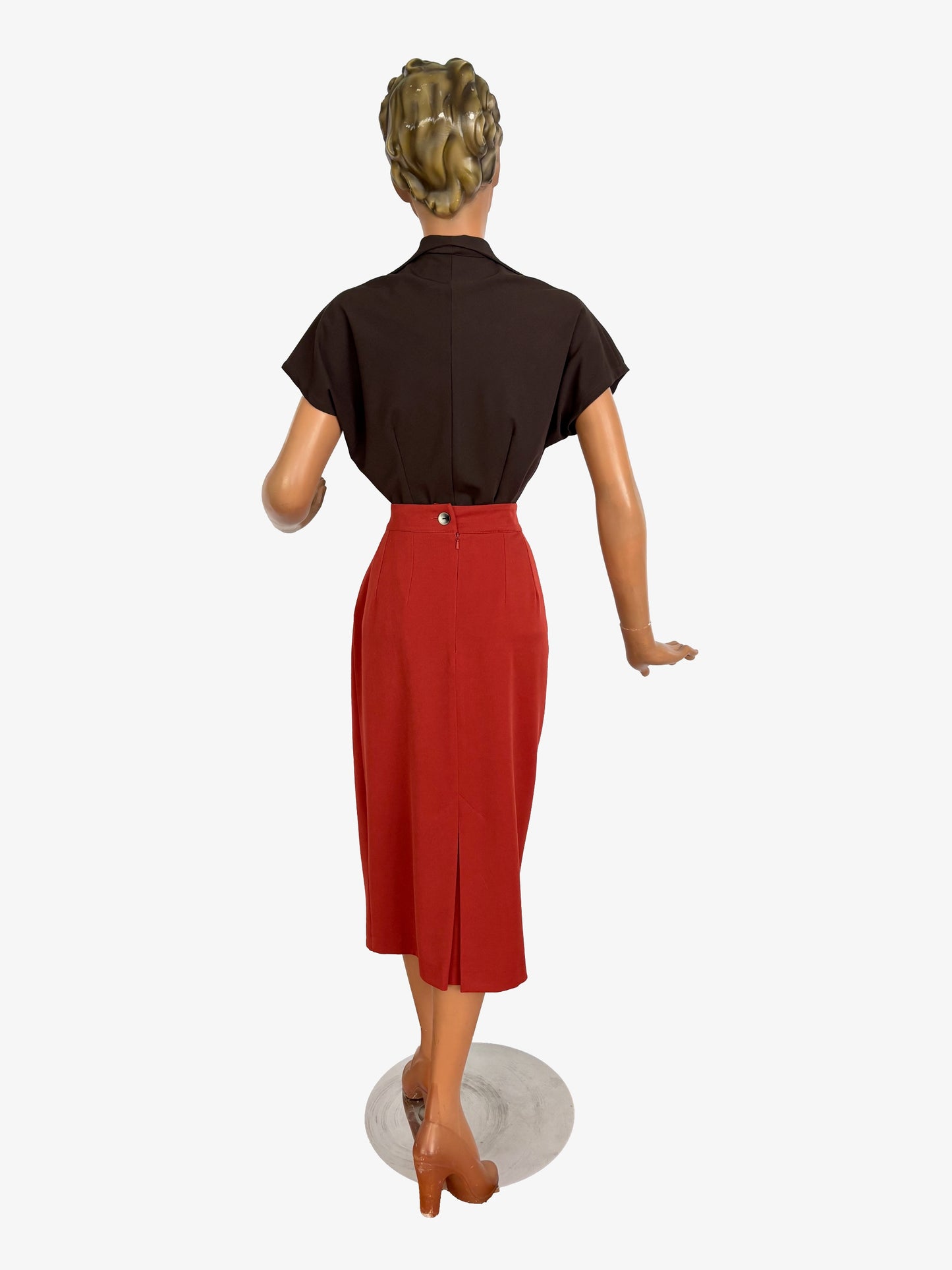M | 1940s Style Sailor Collar Top