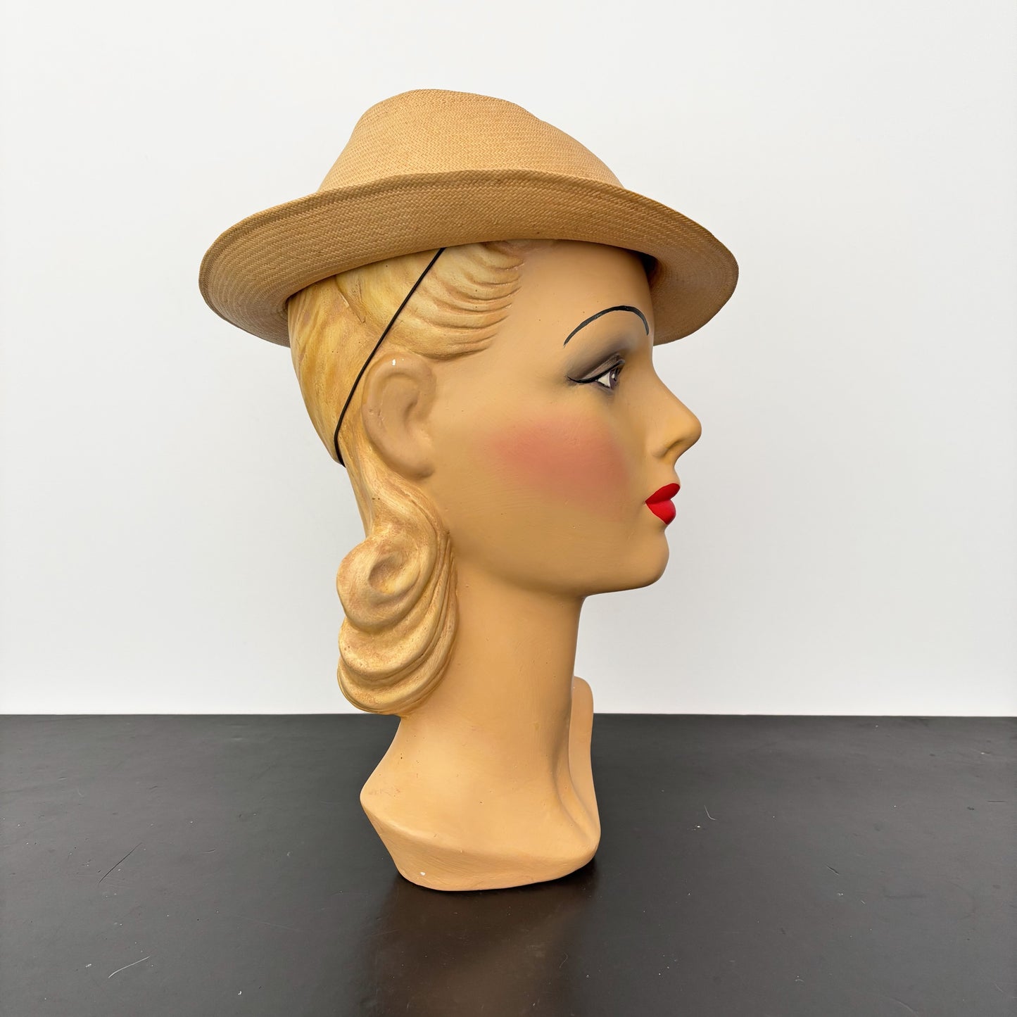 1930s Straw Summer Hat