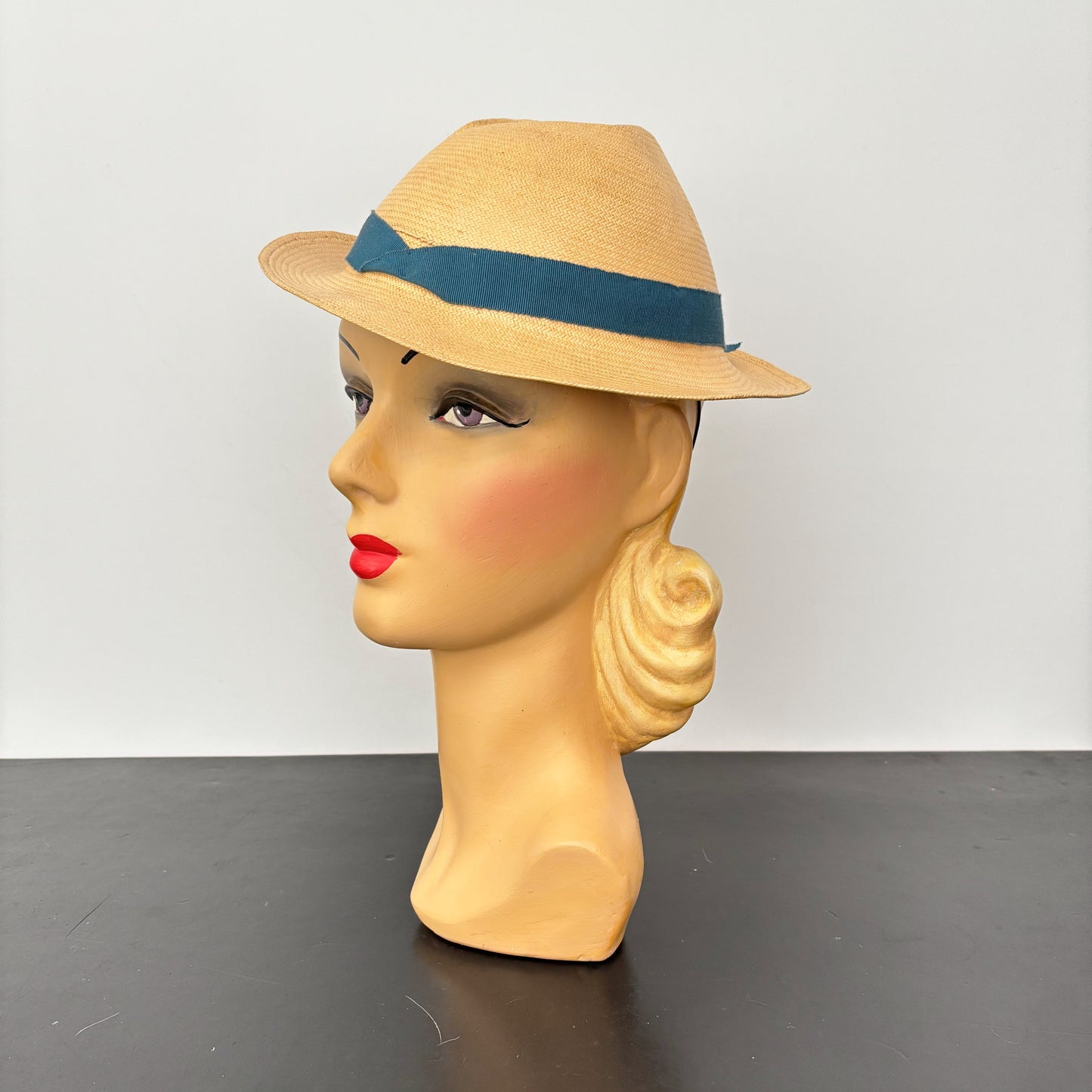 1930s Straw Summer Hat