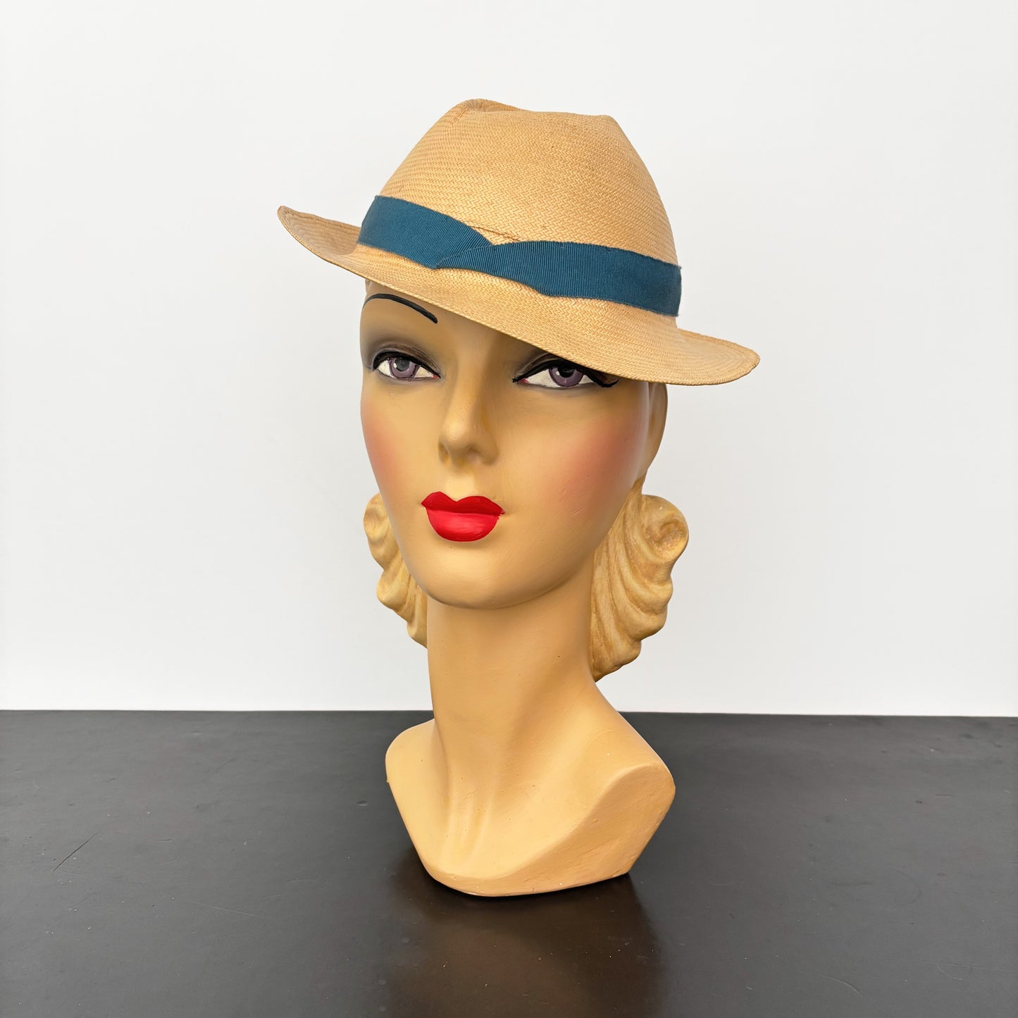 1930s Straw Summer Hat