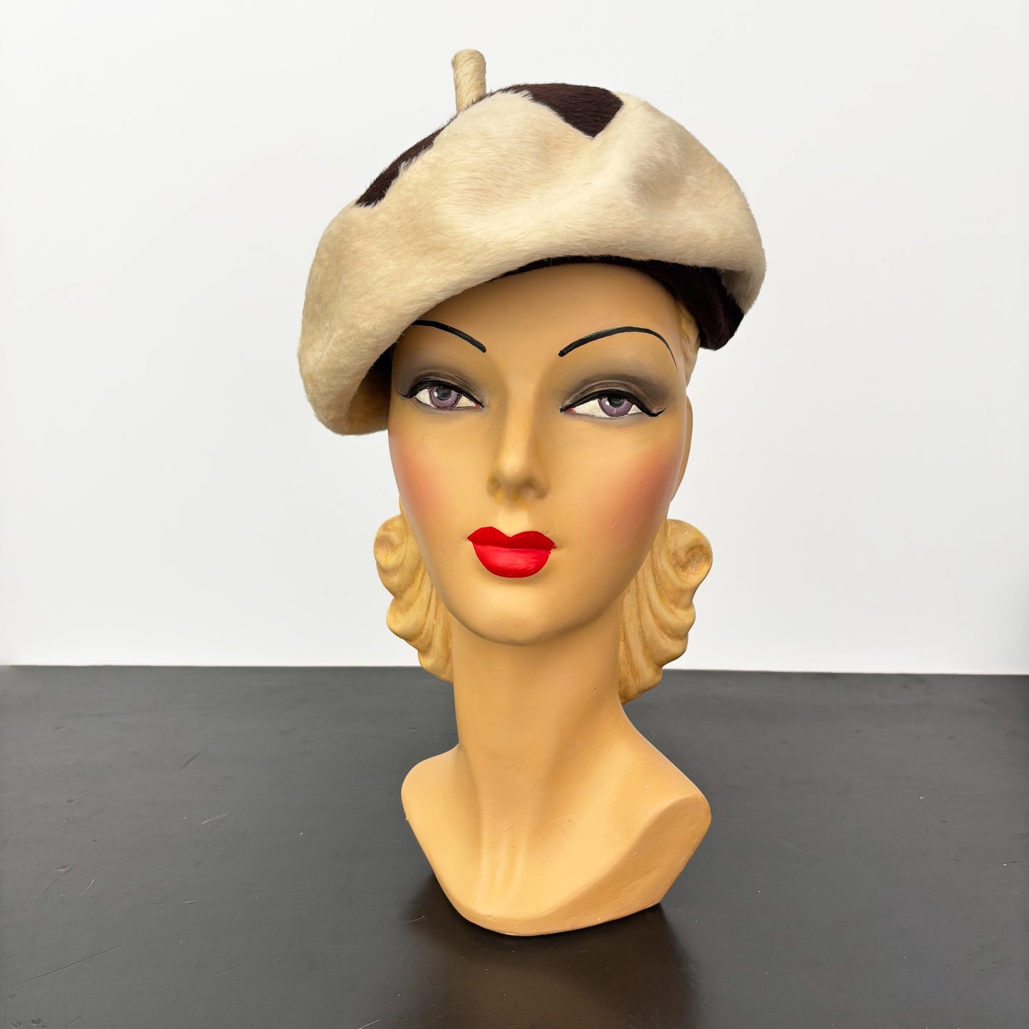 1960s Schiaparelli Starburst Mod Beret