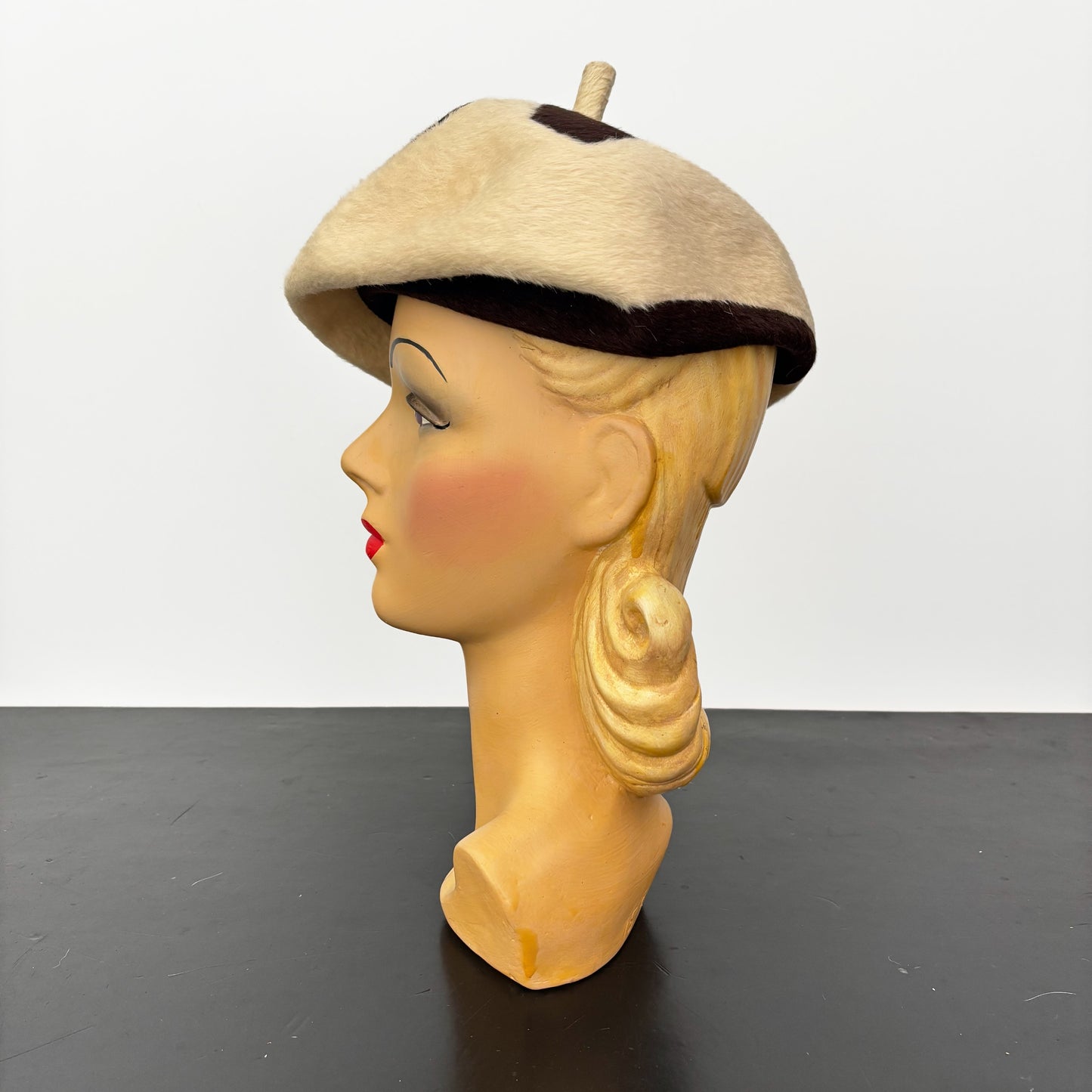 1960s Schiaparelli Starburst Mod Beret