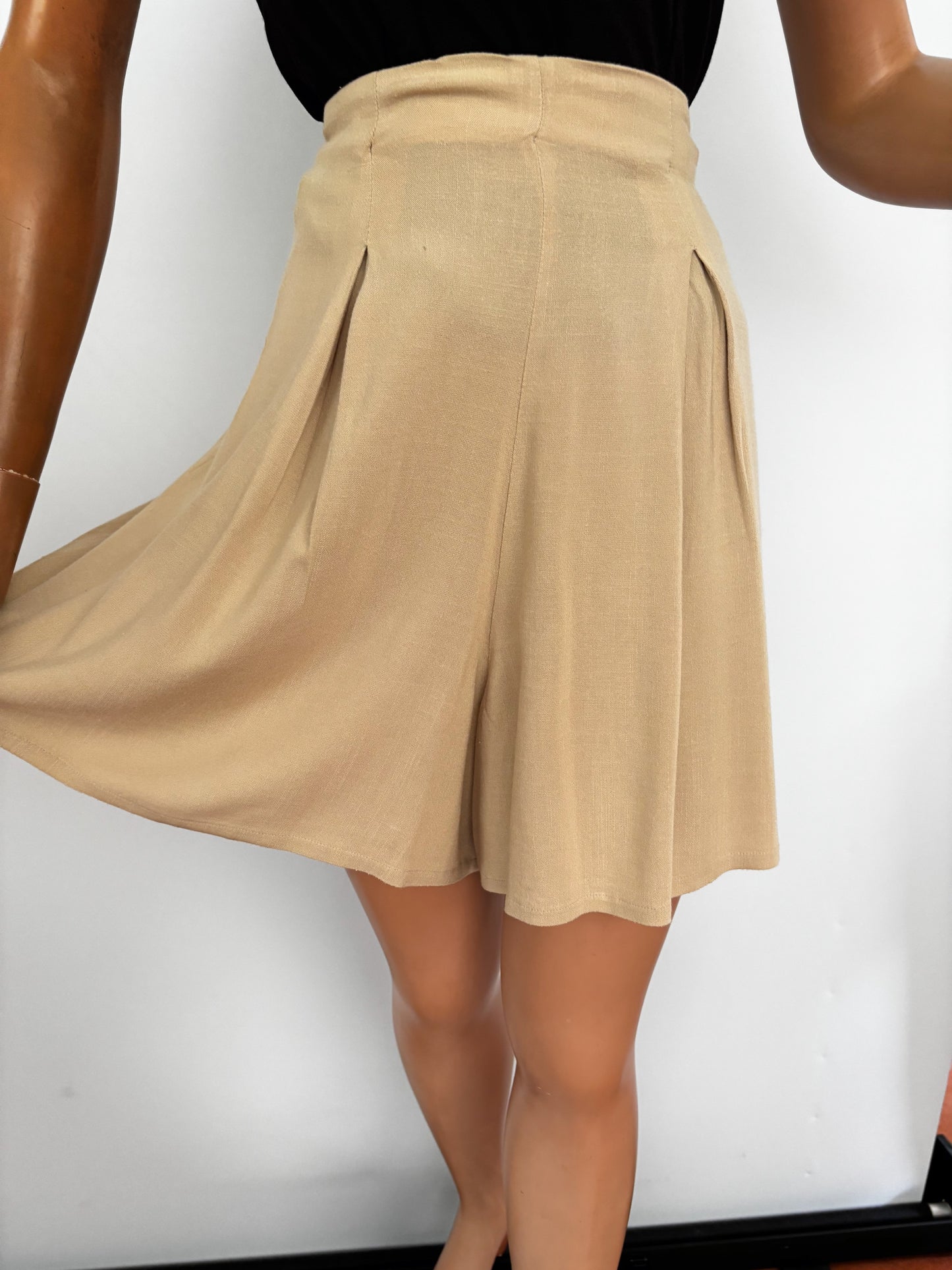 1930s/1940s Style Pleated Shorts | S/M