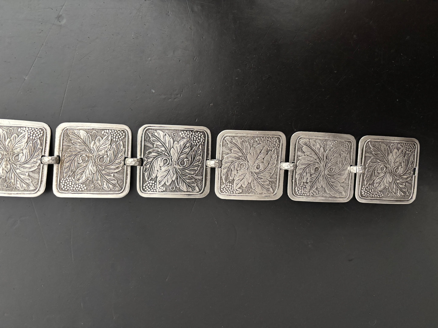 1950s Mexican Alpaca Panel Belt