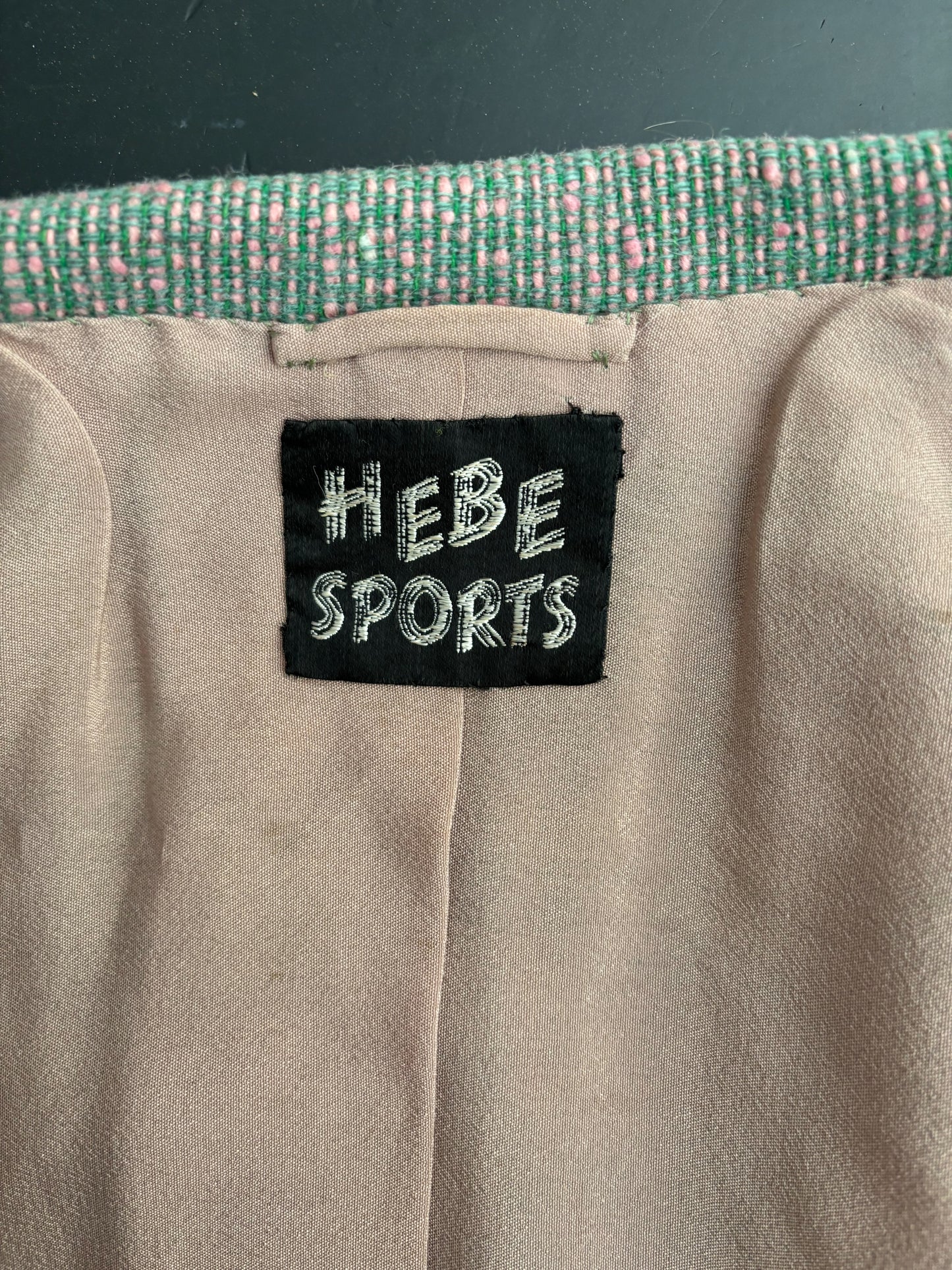 S/M | 1940s Hebe Sports Jacket