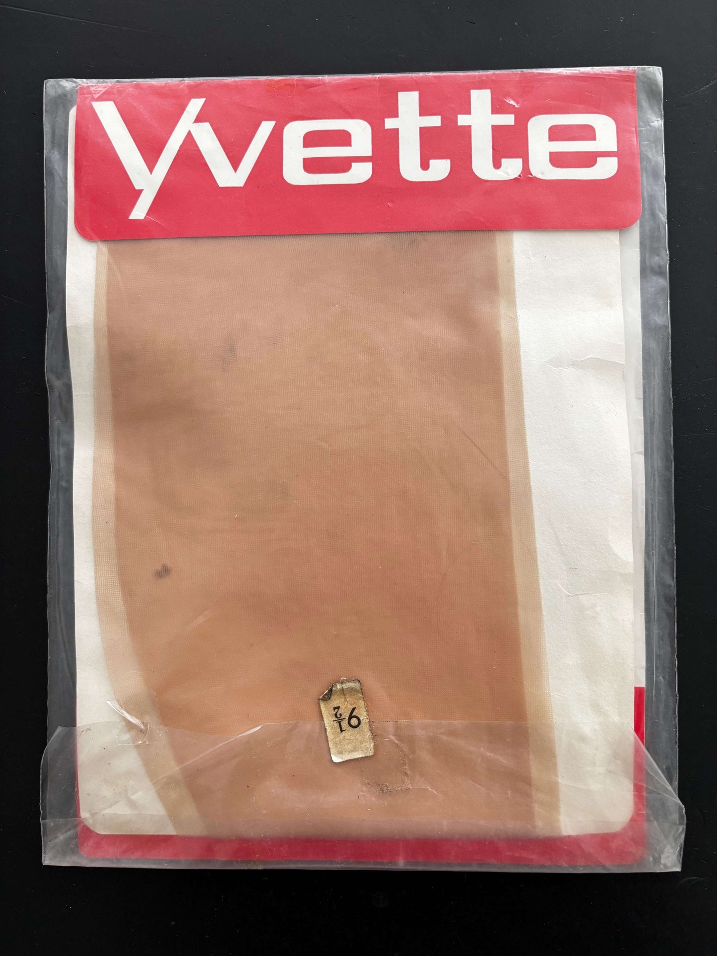 Vintage Seamless Nylon Stockings Size 9½ Yvette Lily Scarlet