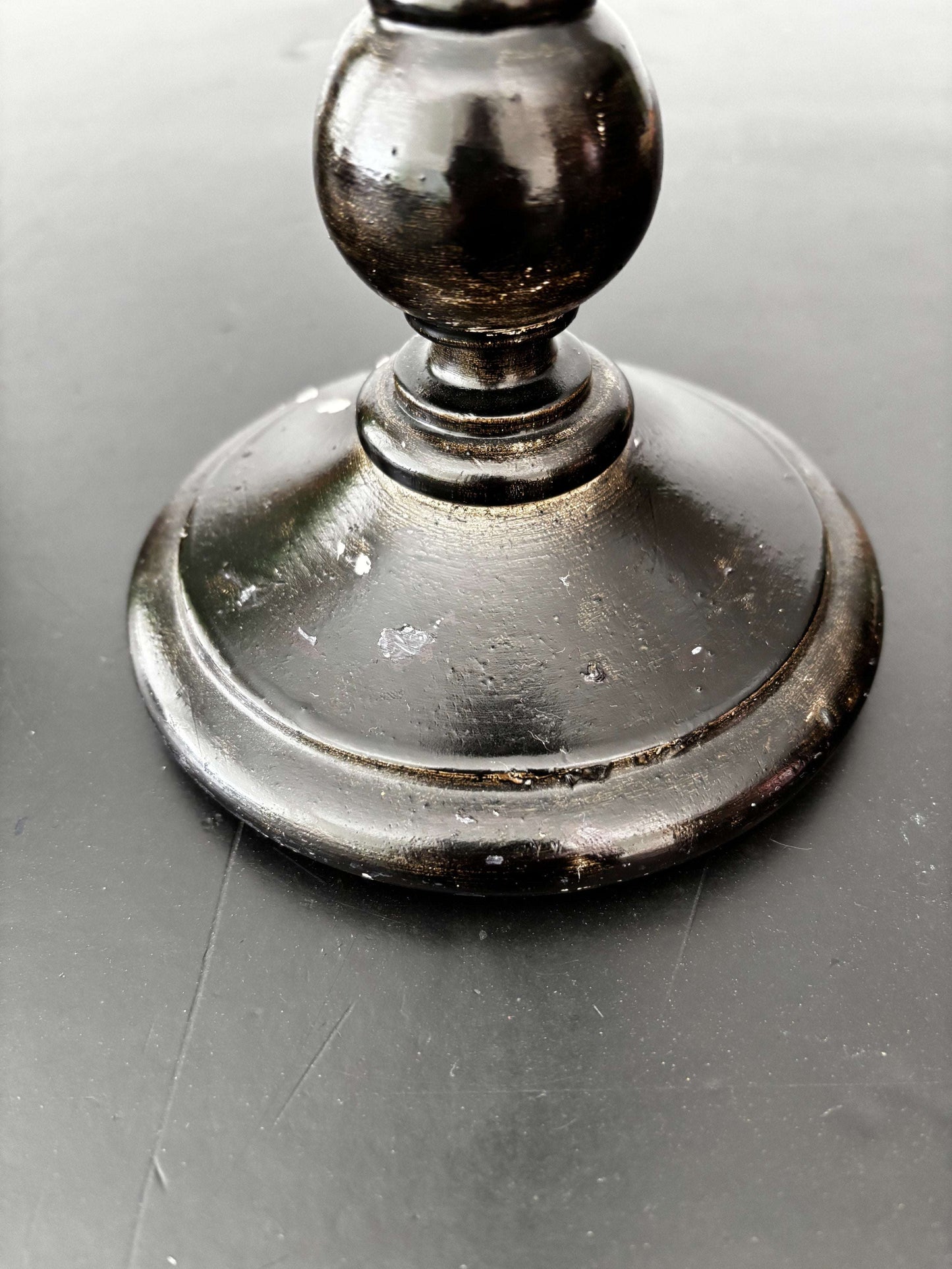 Antique Hat Stand With Turned Column, 40.5 cm / 16" Lily Scarlet