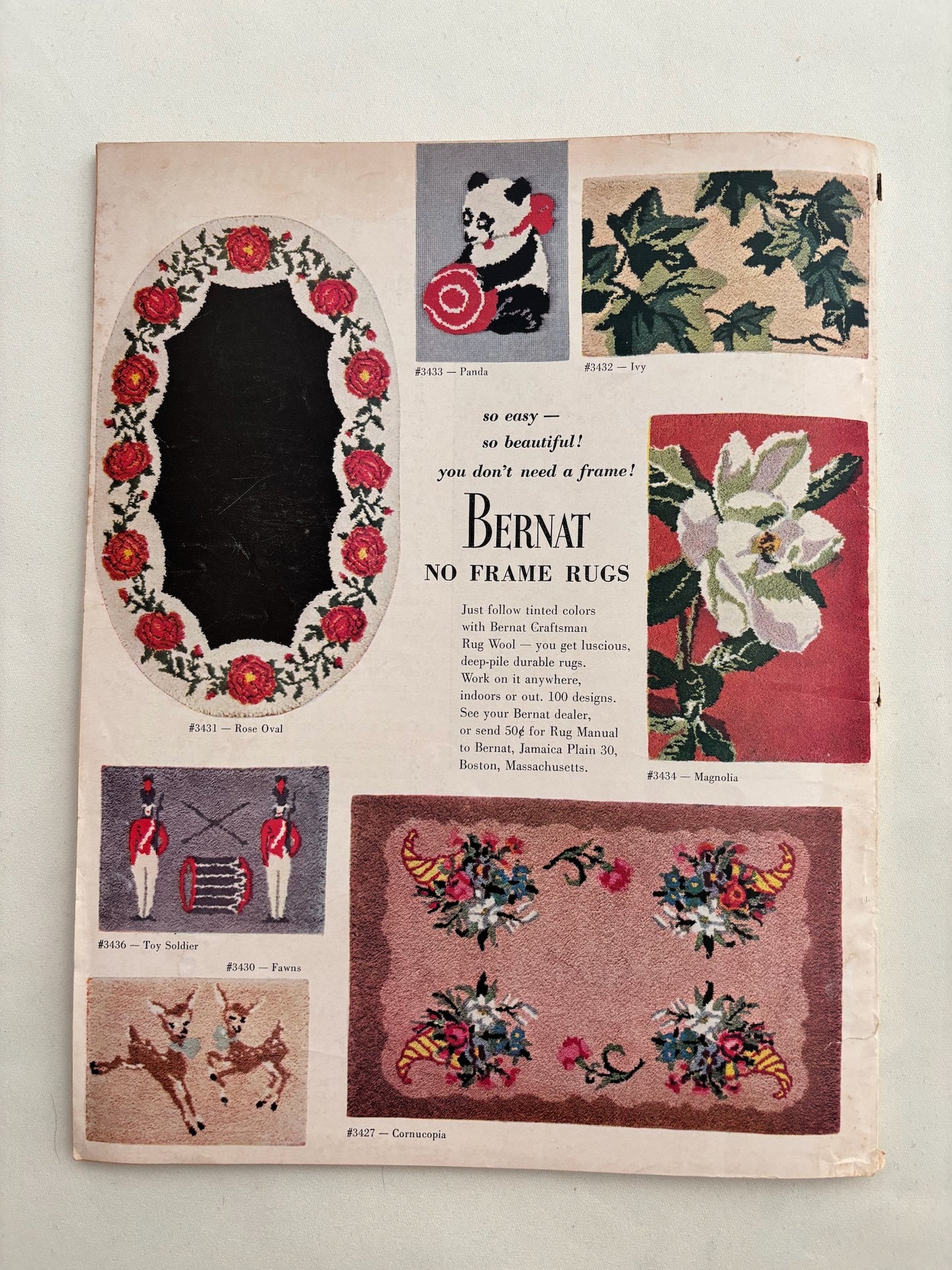Modern Needlecraft Winter 1955 Knitting Crochet Sewing Patterns
