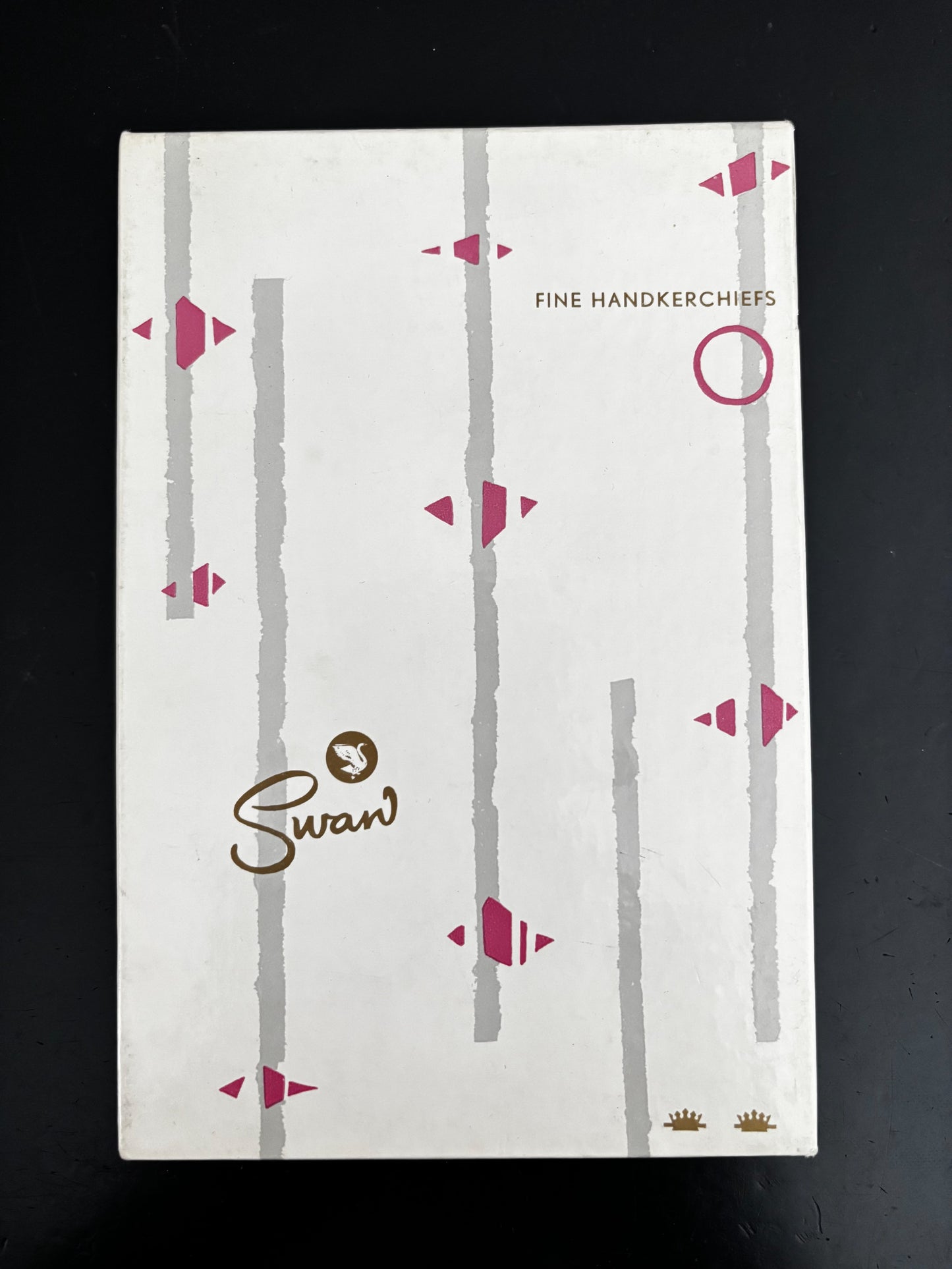 Deadstock Swan Handkerchiefs In Original Box Holland 1950s