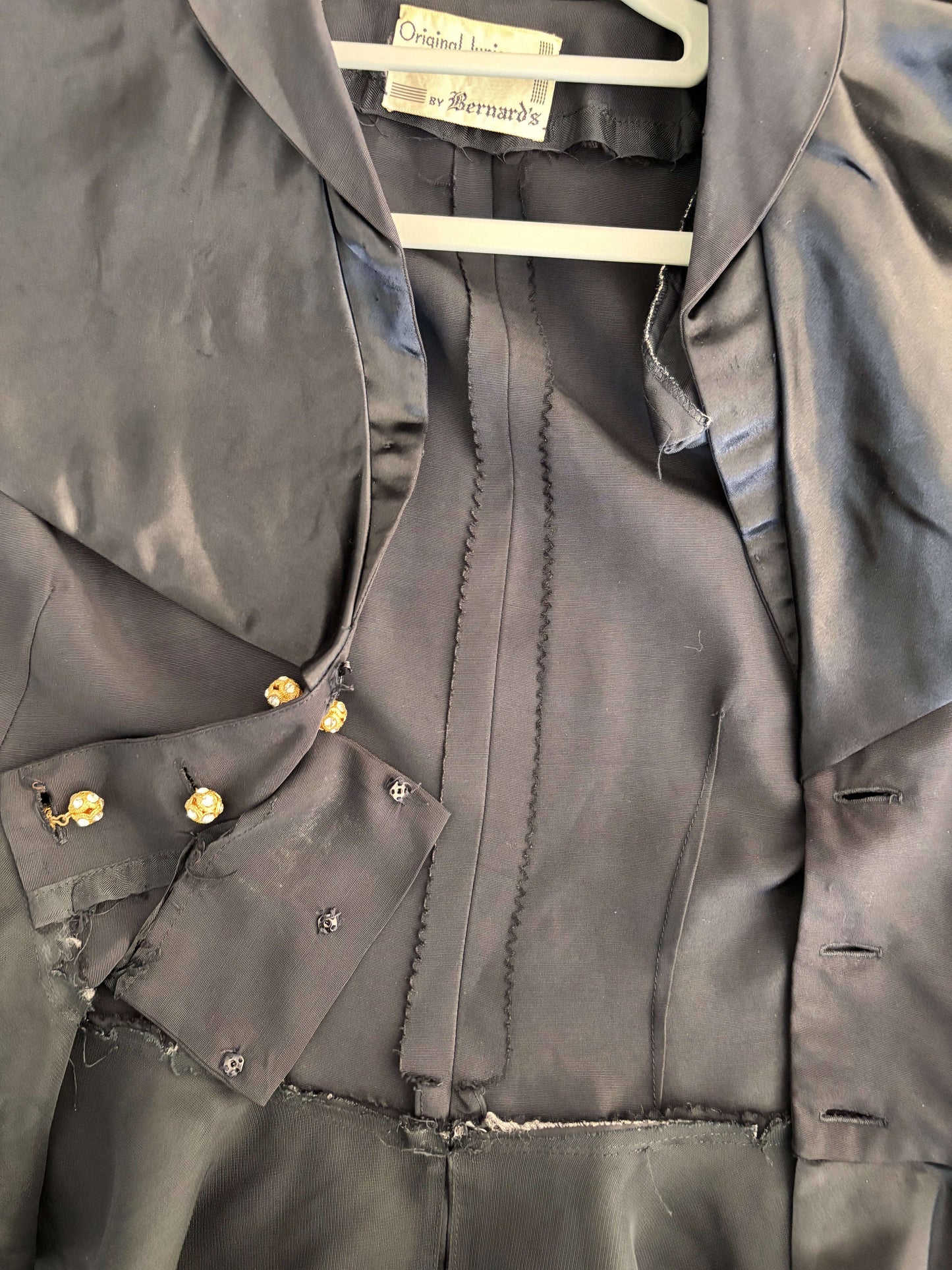 S/M | 1930s/1940s Original Junior by Bernard's Jacket Lily Scarlet