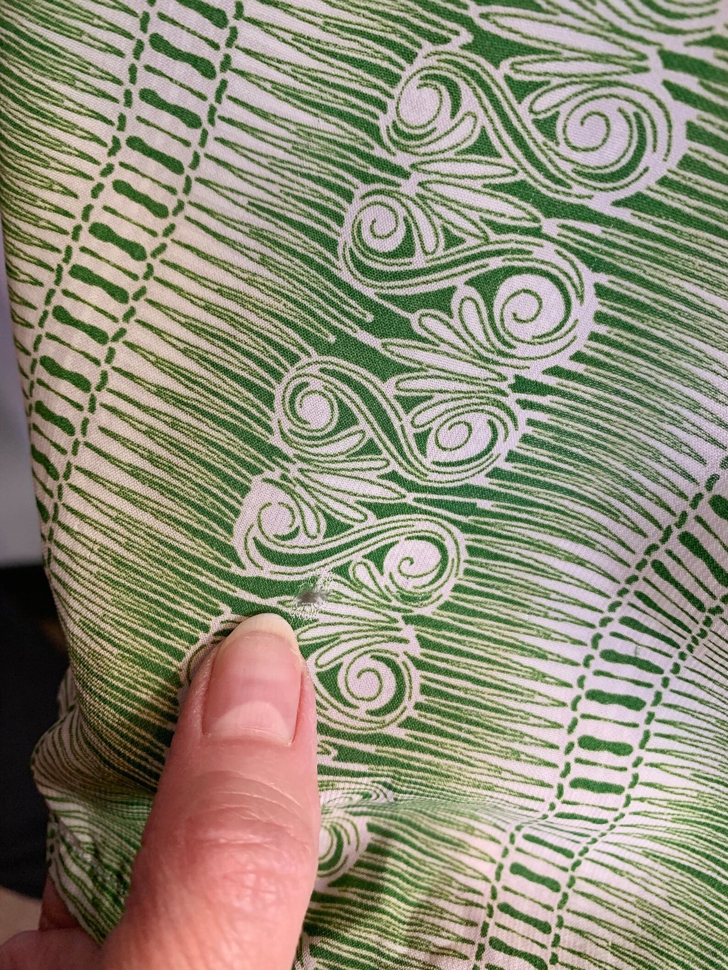 XS | 1940s Georgiana Semi Sheer Silk Dress