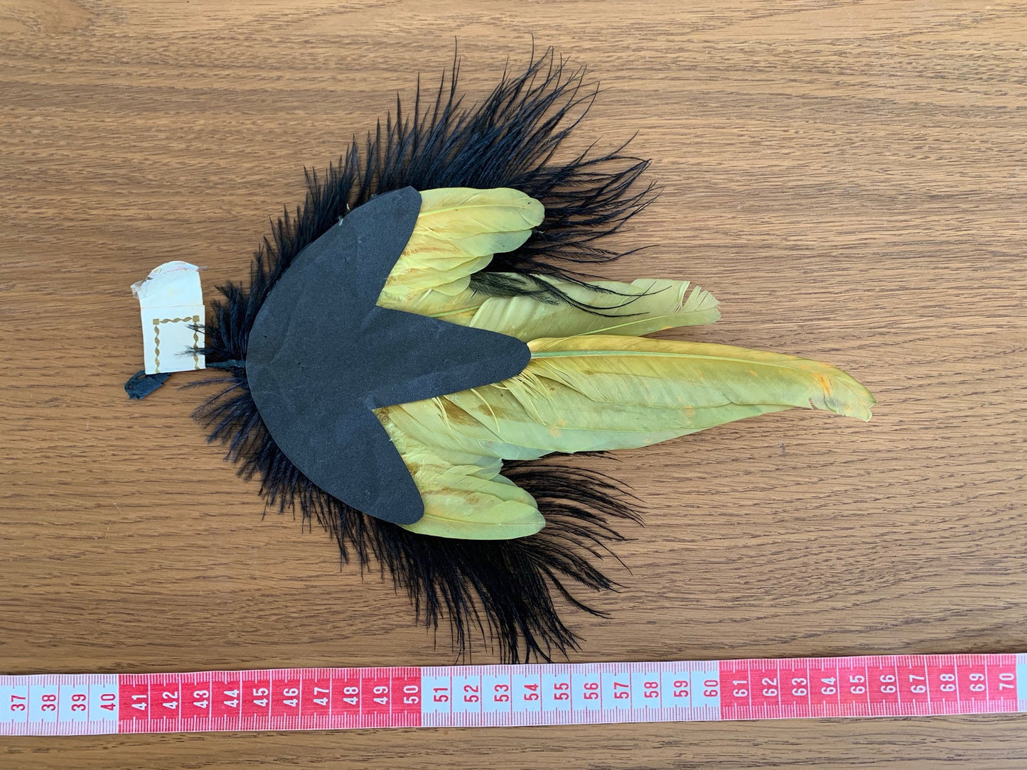 Antique Large Millinery Feather Piece