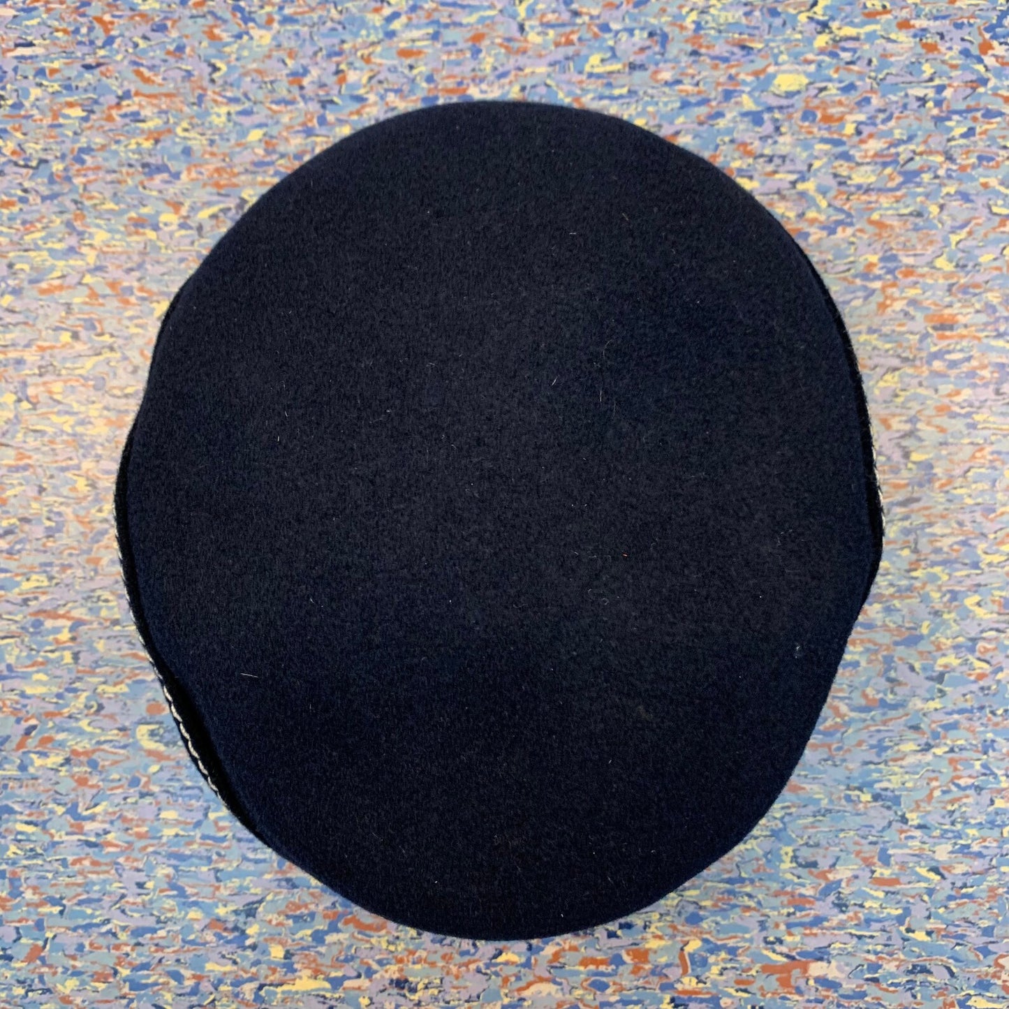 1960s Dark Blue Stewardess Type Hat