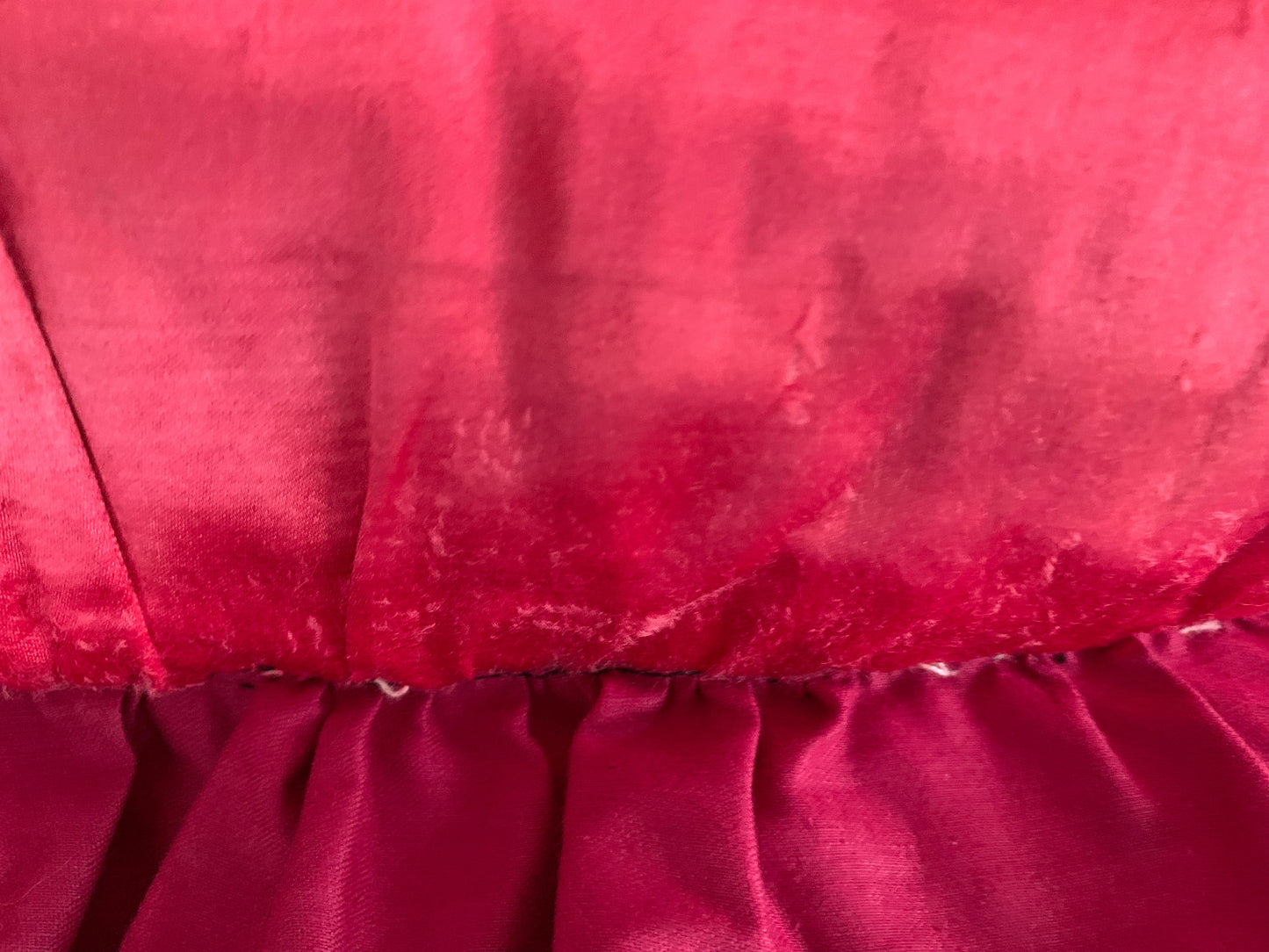 Antique 1920s Embroidered Boudoir Pillow