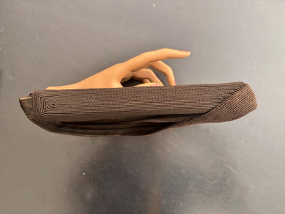 1940s Brown Genuine Cordé Handbag