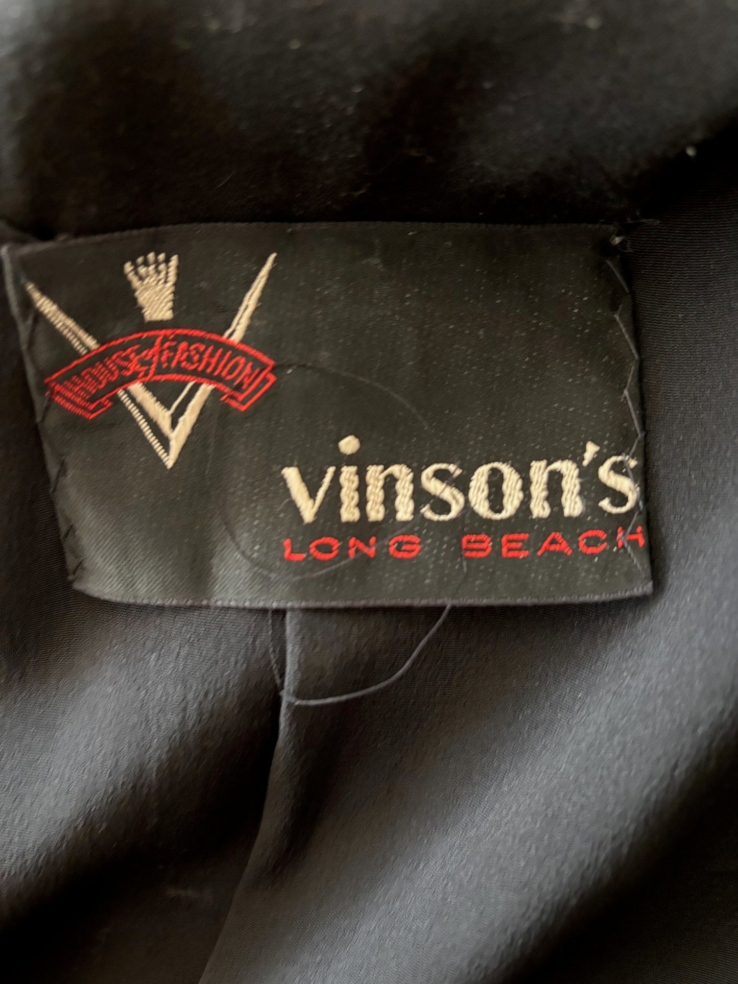 1940s Black Gabardine Suit | Jacket S, Skirt XS/S