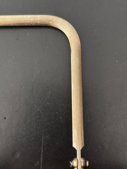 1950s Gold Tone Metal Walborg Evening Bag