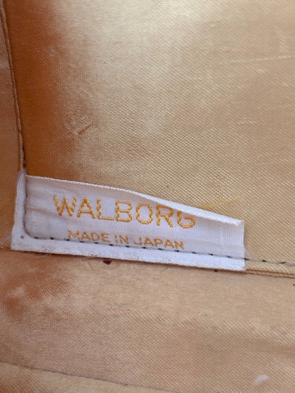 1950s Gold Tone Metal Walborg Evening Bag