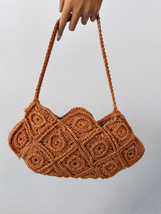 1940s Style Crocheted Handbag