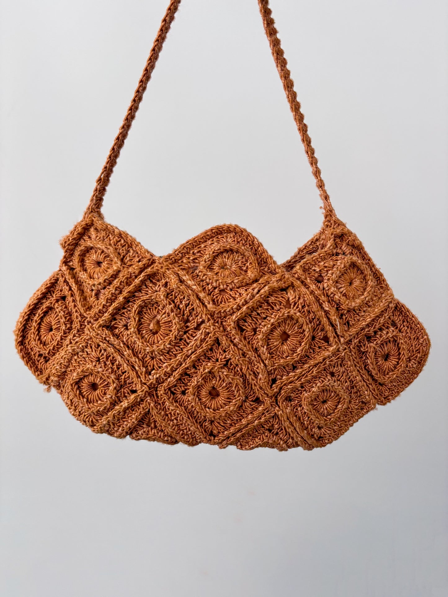 1940s Style Crocheted Handbag