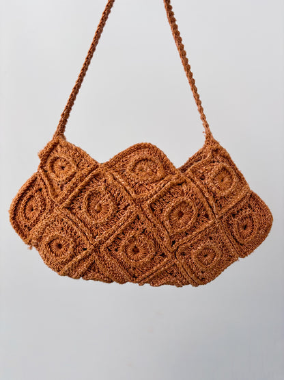 1940s Style Crocheted Handbag