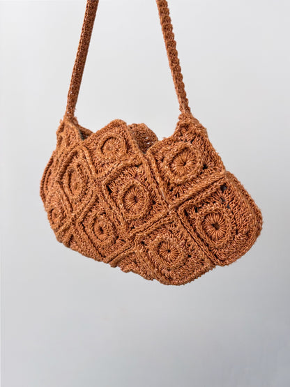 1940s Style Crocheted Handbag