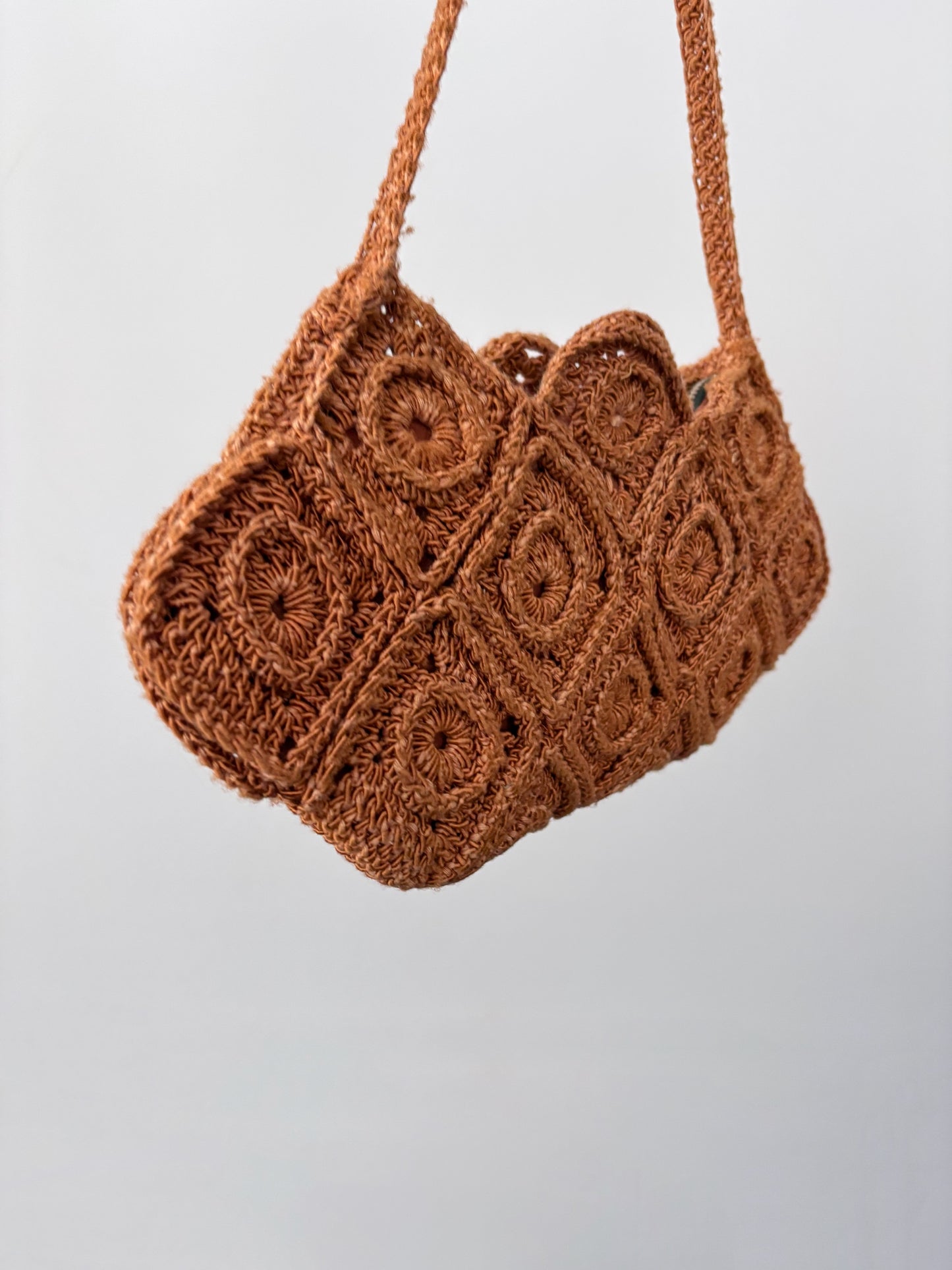 1940s Style Crocheted Handbag