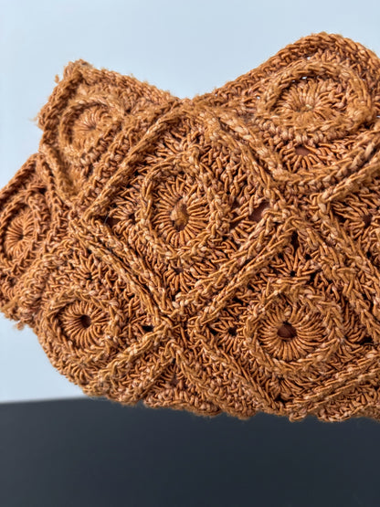 1940s Style Crocheted Handbag