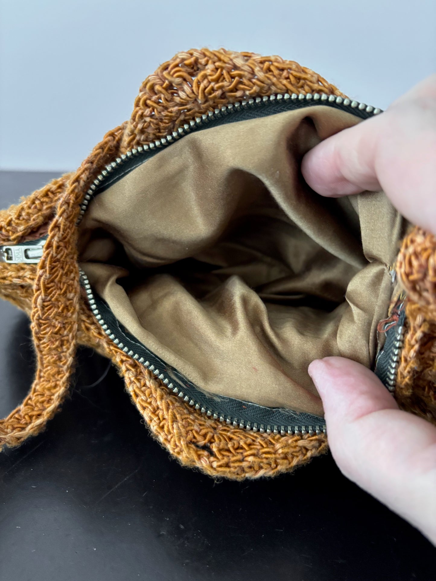 1940s Style Crocheted Handbag