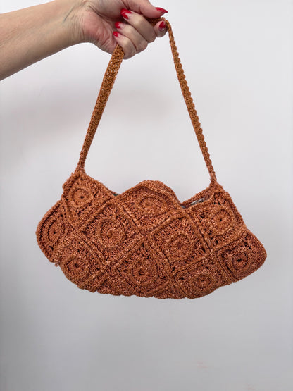 1940s Style Crocheted Handbag