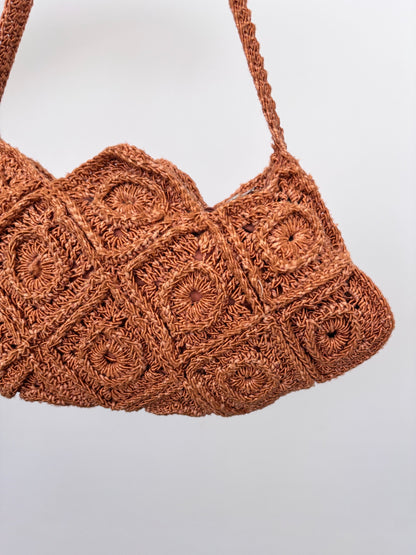1940s Style Crocheted Handbag