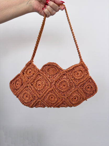 1940s Style Crocheted Handbag