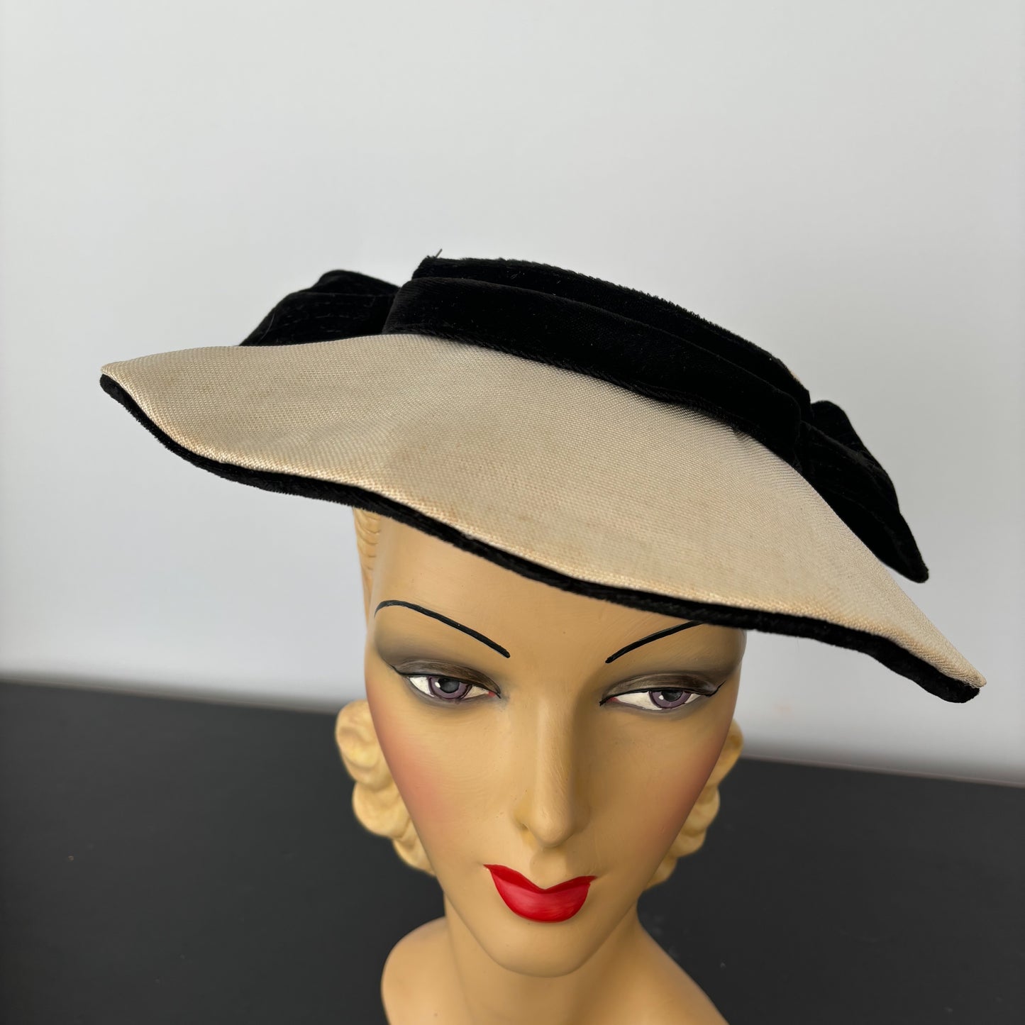 1950s Summer Halo Hat