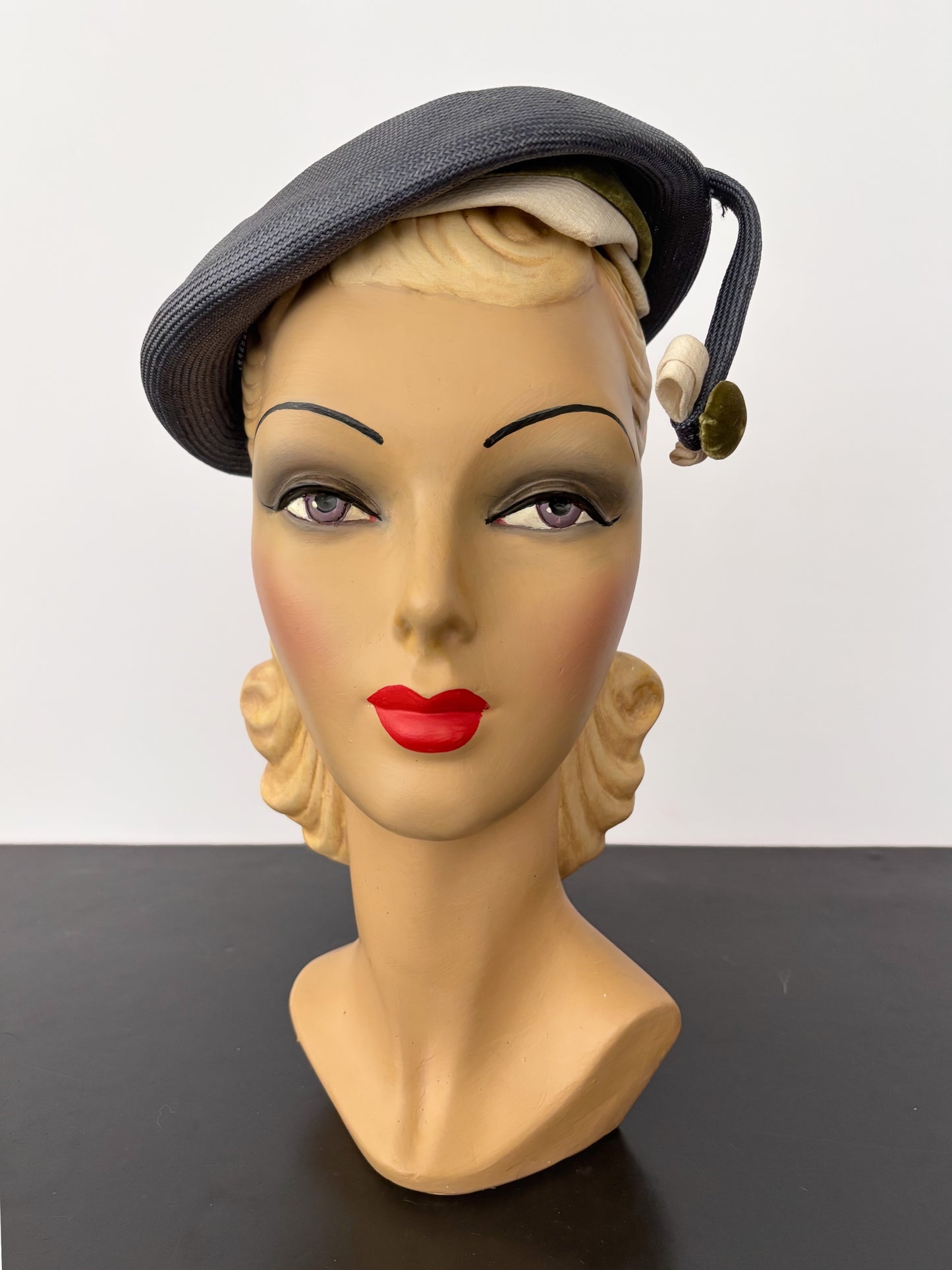 1950s/1960s Voilà Paris Antenna Tilt Hat