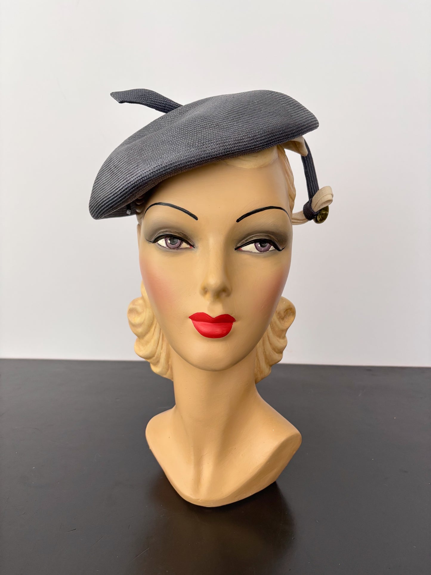 1950s/1960s Voilà Paris Antenna Tilt Hat