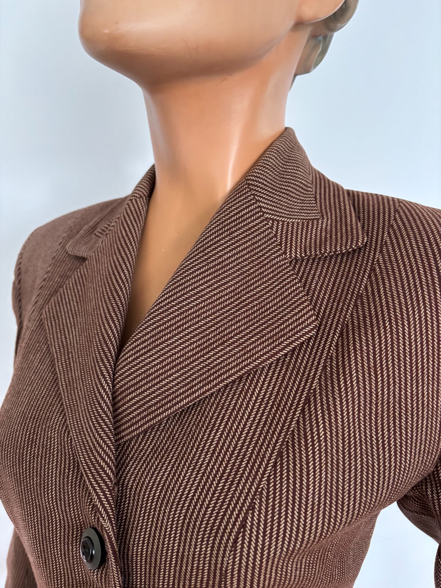 M | 1940s Co-Mar Tailor Made Wool Gabardine Jacket