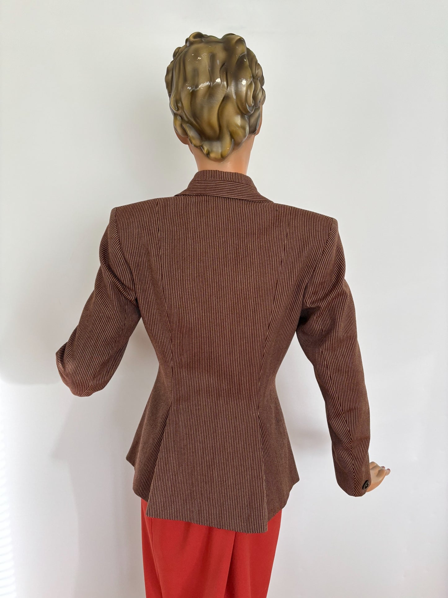 M | 1940s Co-Mar Tailor Made Wool Gabardine Jacket