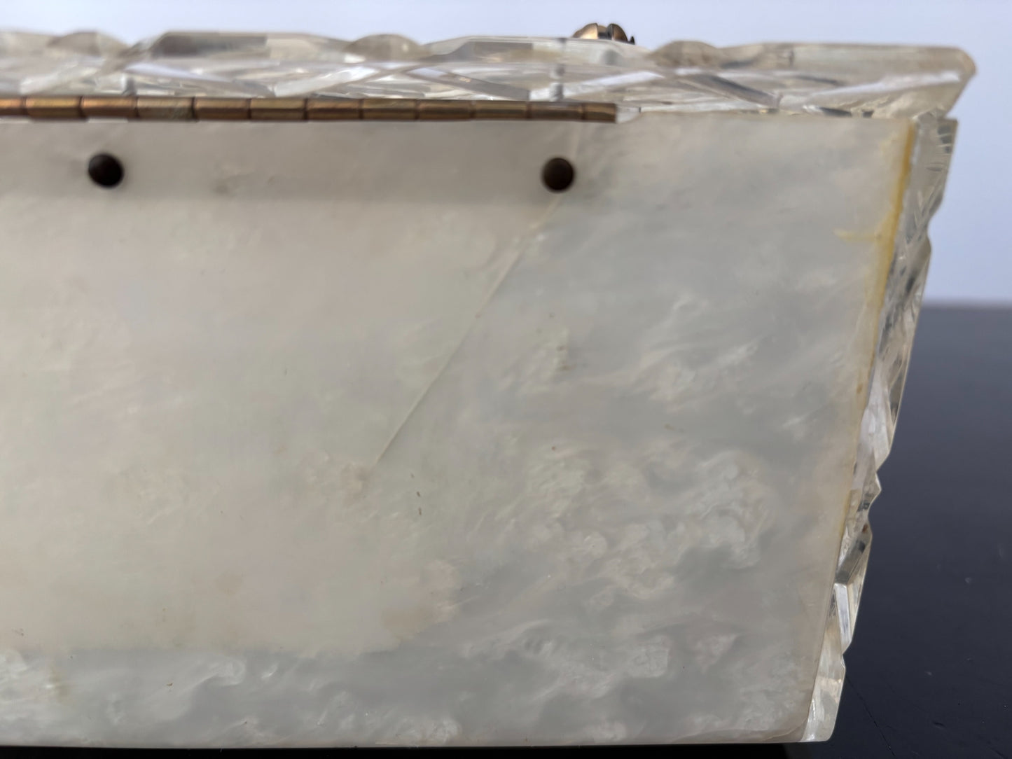 1950s Lucite Box Handbag - Wounded