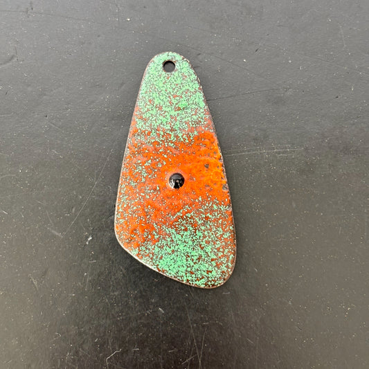 1970s Enamel Boho Pendant