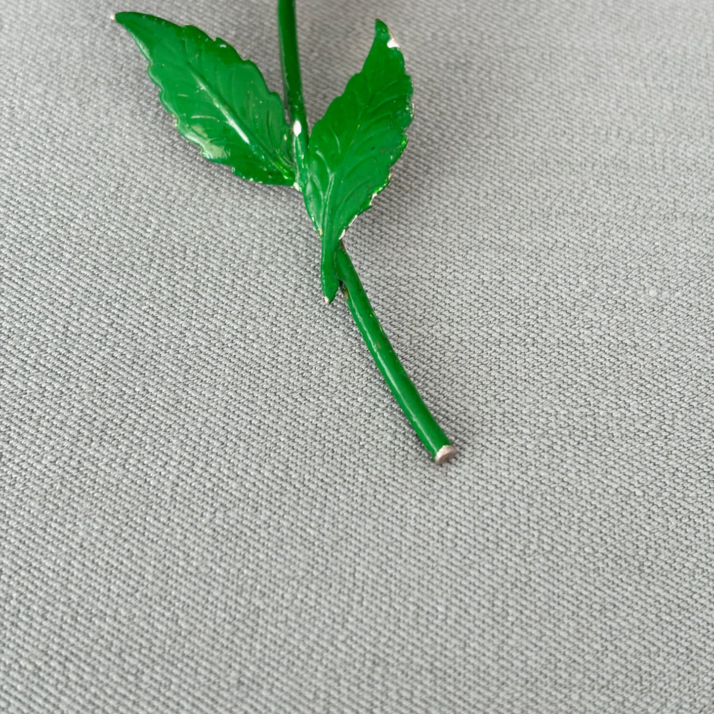 1960s Enamel Sunflower Brooch