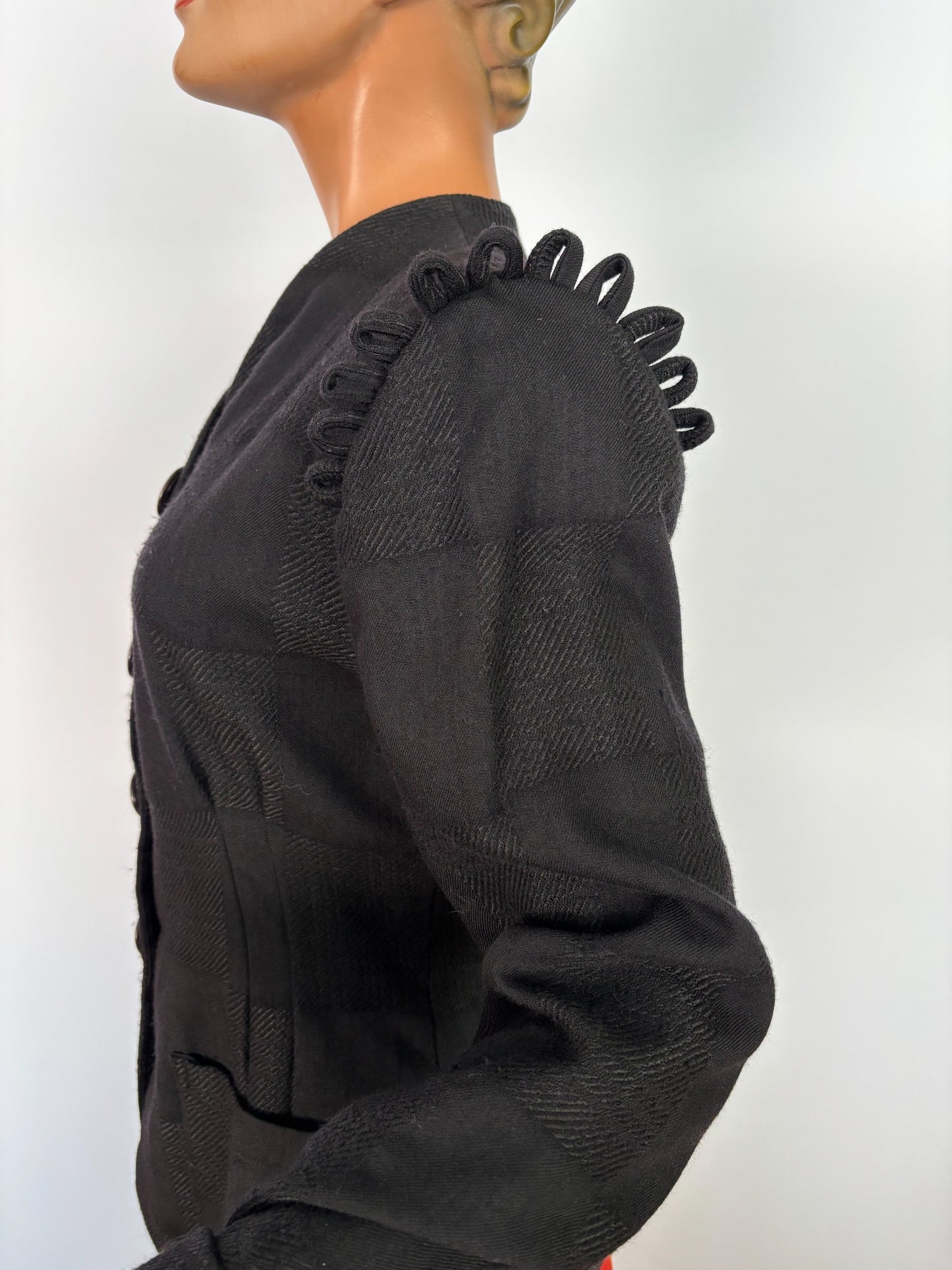 M | 1940s Style Wool Gabardine Jacket