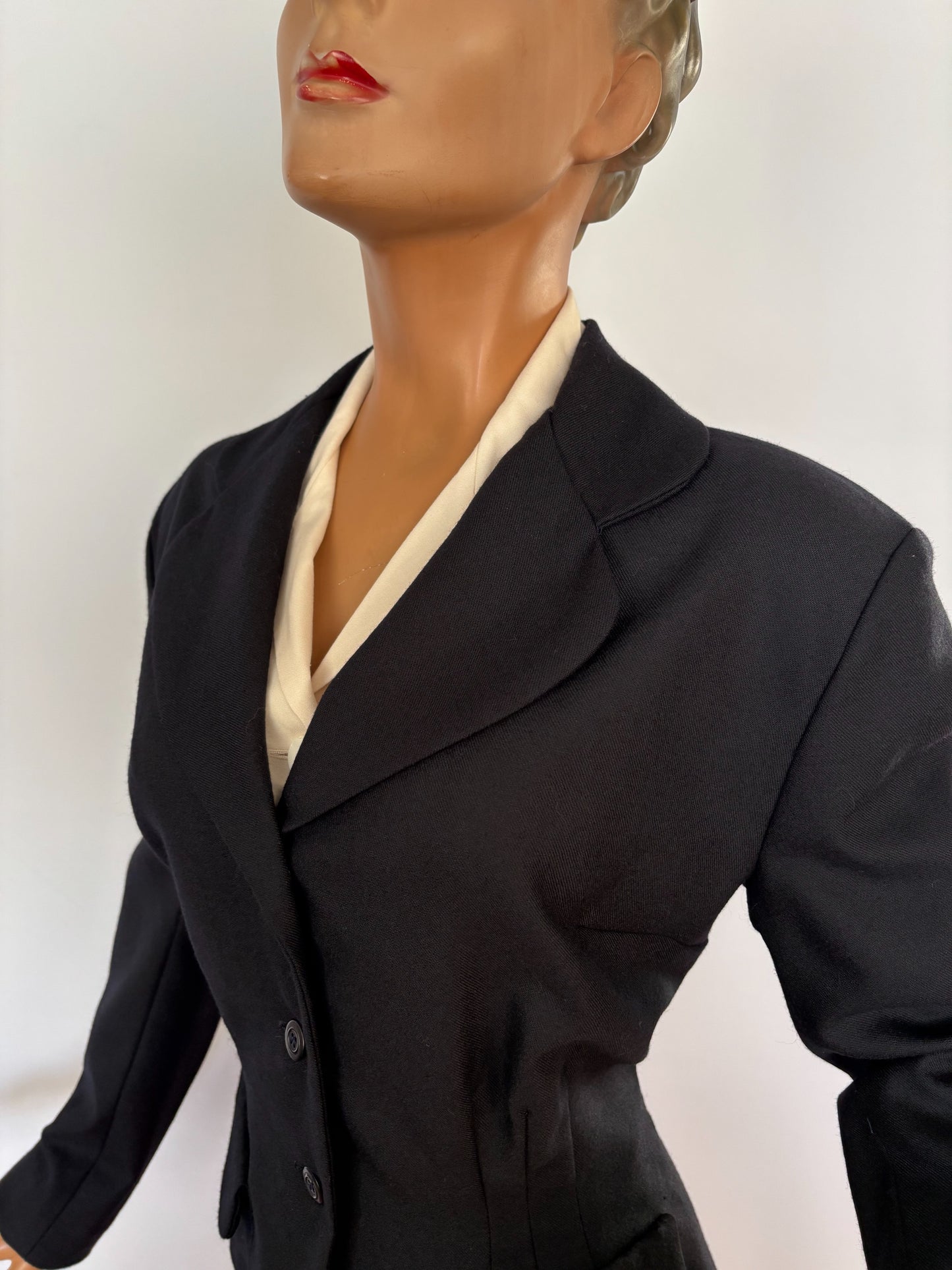 L | 1940s Style Wool Jacket