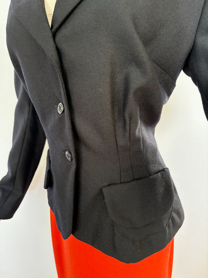 L | 1940s Style Wool Jacket